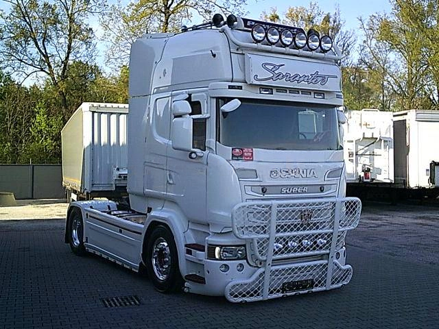 Tractor unit Scania R580 2015