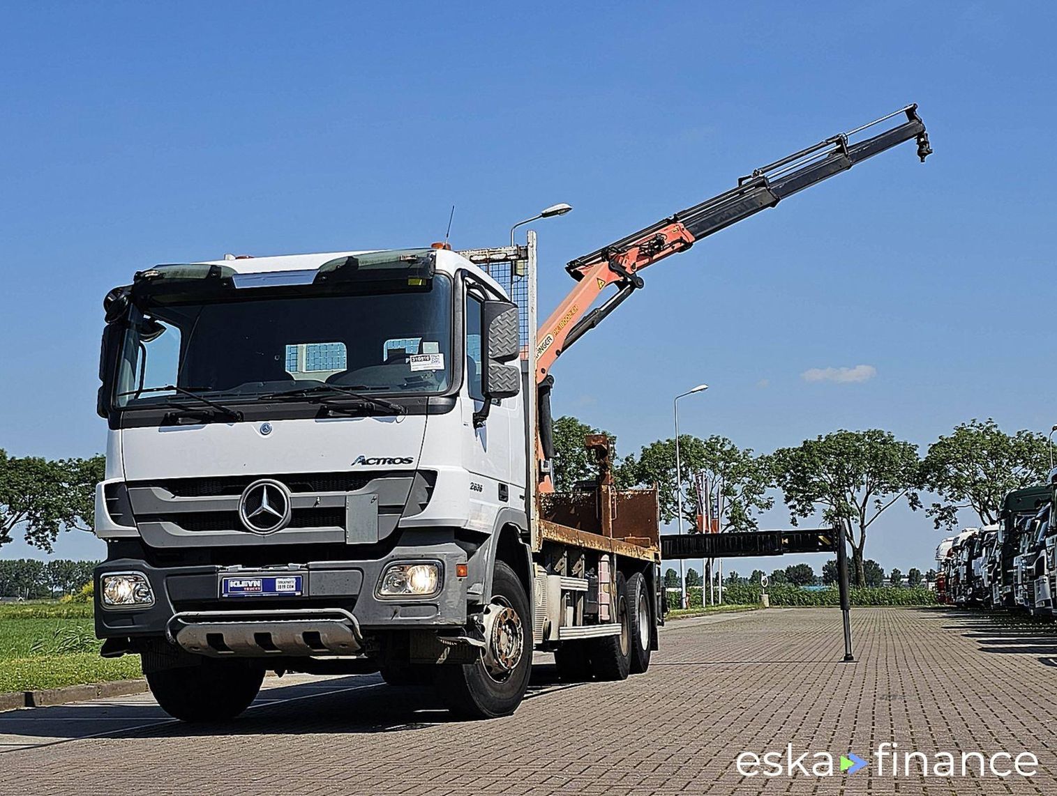 Leasing Open body truck Mercedes-Benz ACTROS 2636 2013