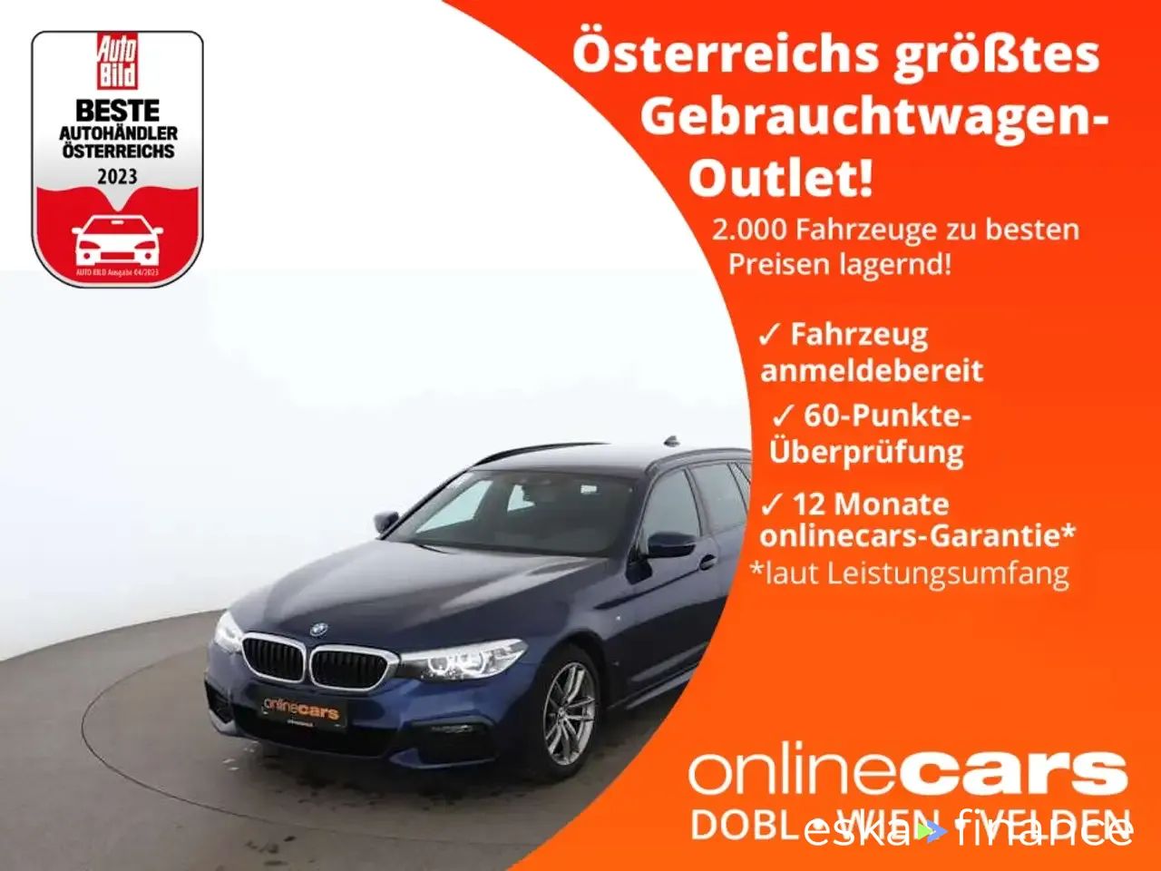 Finansowanie Wóz BMW 520 2019