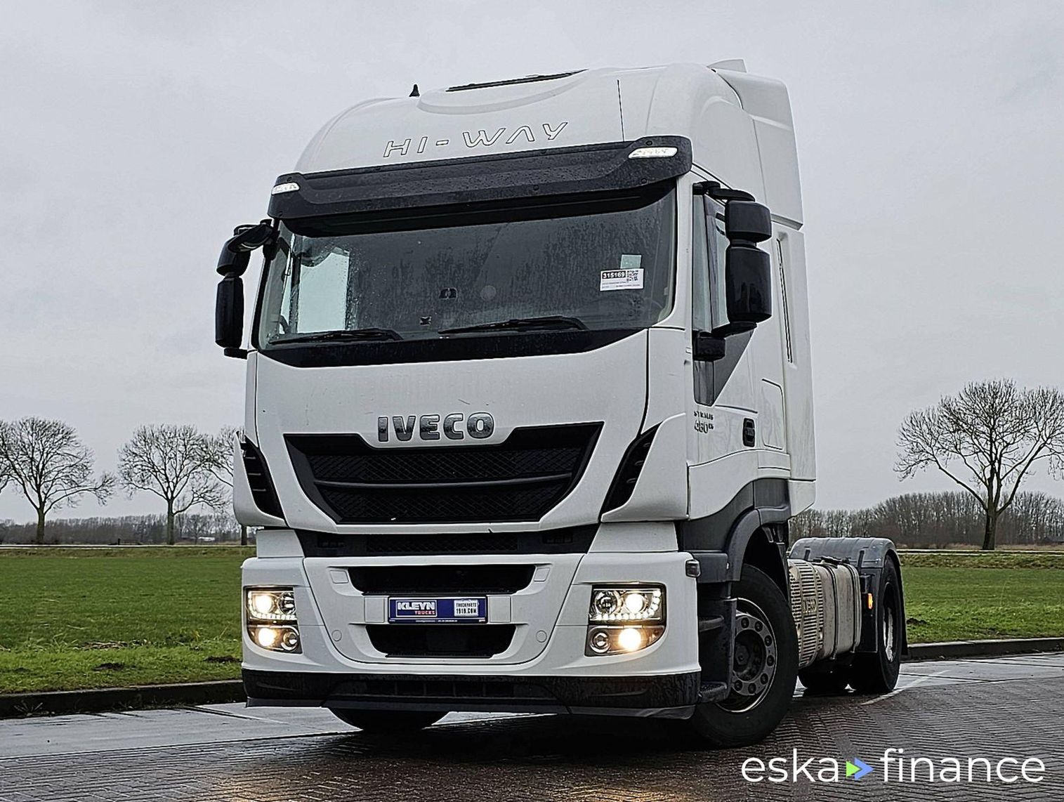 Finansowanie Ciągnik siodłowy Iveco AS440S48 STRALIS 2017