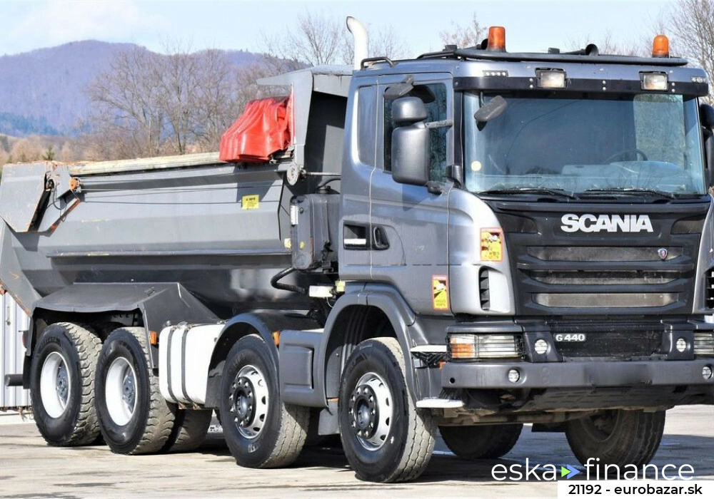 Finansowanie Ciężarówka z otwartym nadwoziem Scania G 440 2013