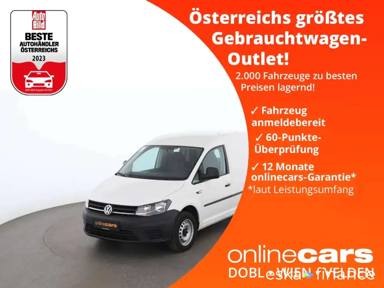 Transport pasażerów Volkswagen Caddy 2018