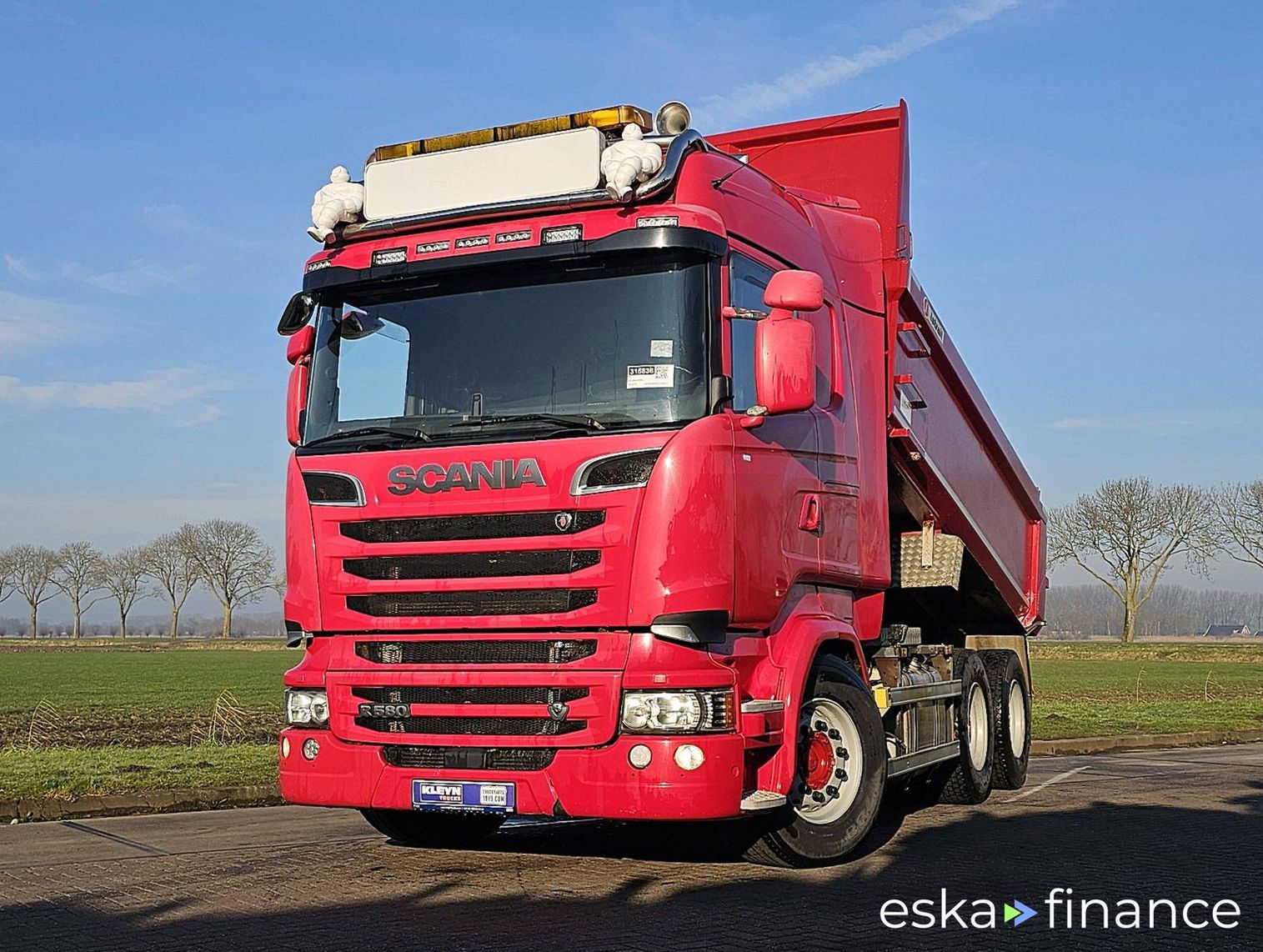 Finansowanie Ciężarówka z otwartym nadwoziem Scania R580 2016