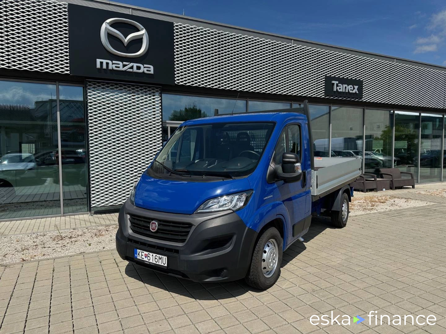 Leasing Open with sideboards Fiat Ducato 2020