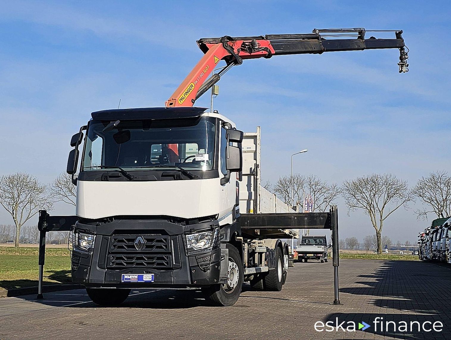 Financování Nákladní automobil s otevřenou korbou Renault C 380 2018