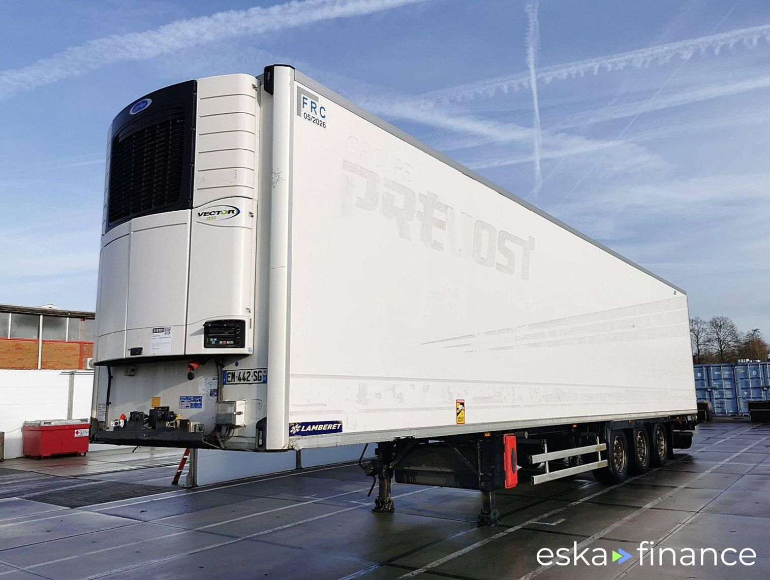 Leasing Semi-trailer Lamberet SR2 2017