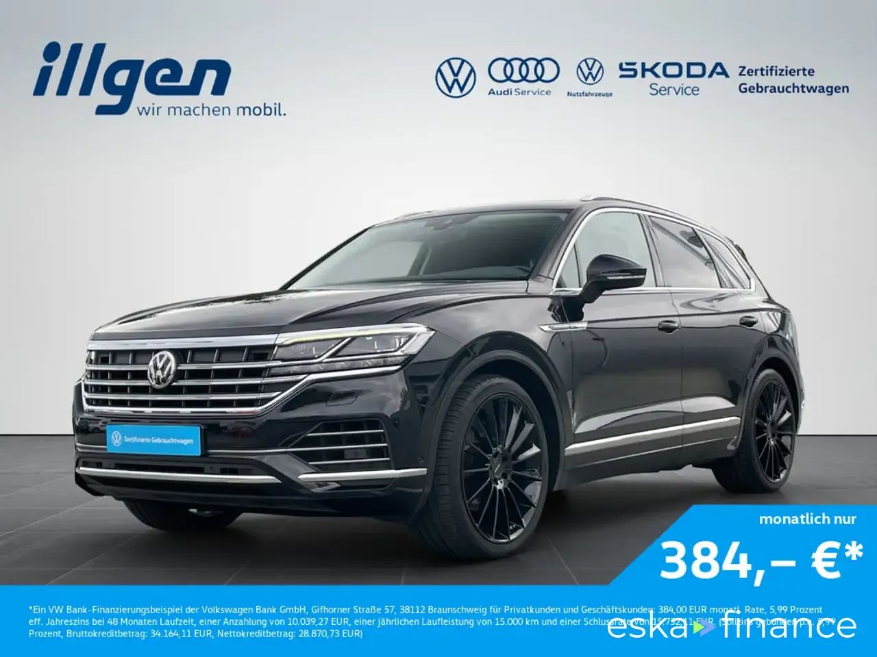 Leasing SUV Volkswagen Touareg 2018