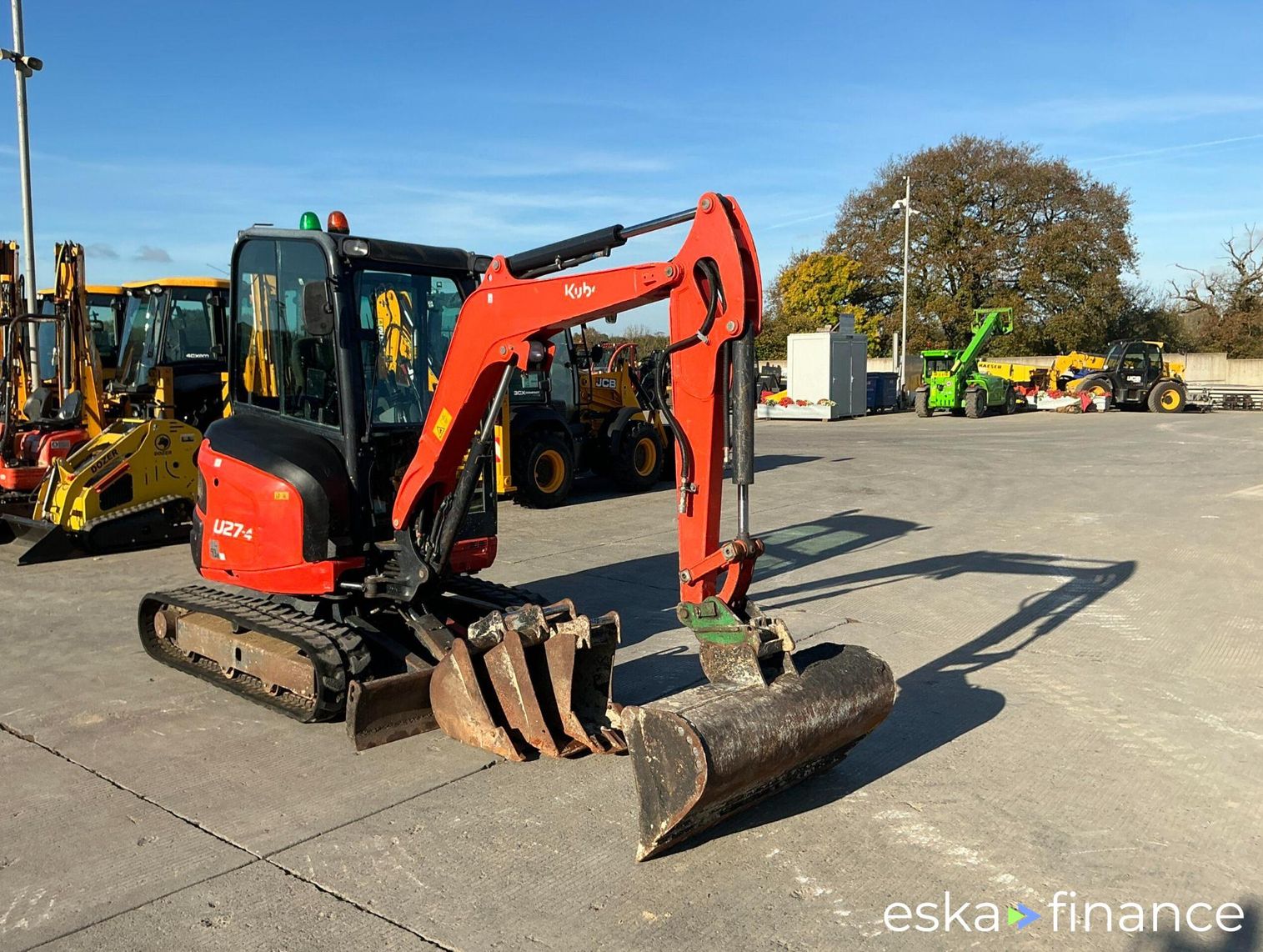 Leasing Crawler excavator Kubota U27-4 2017
