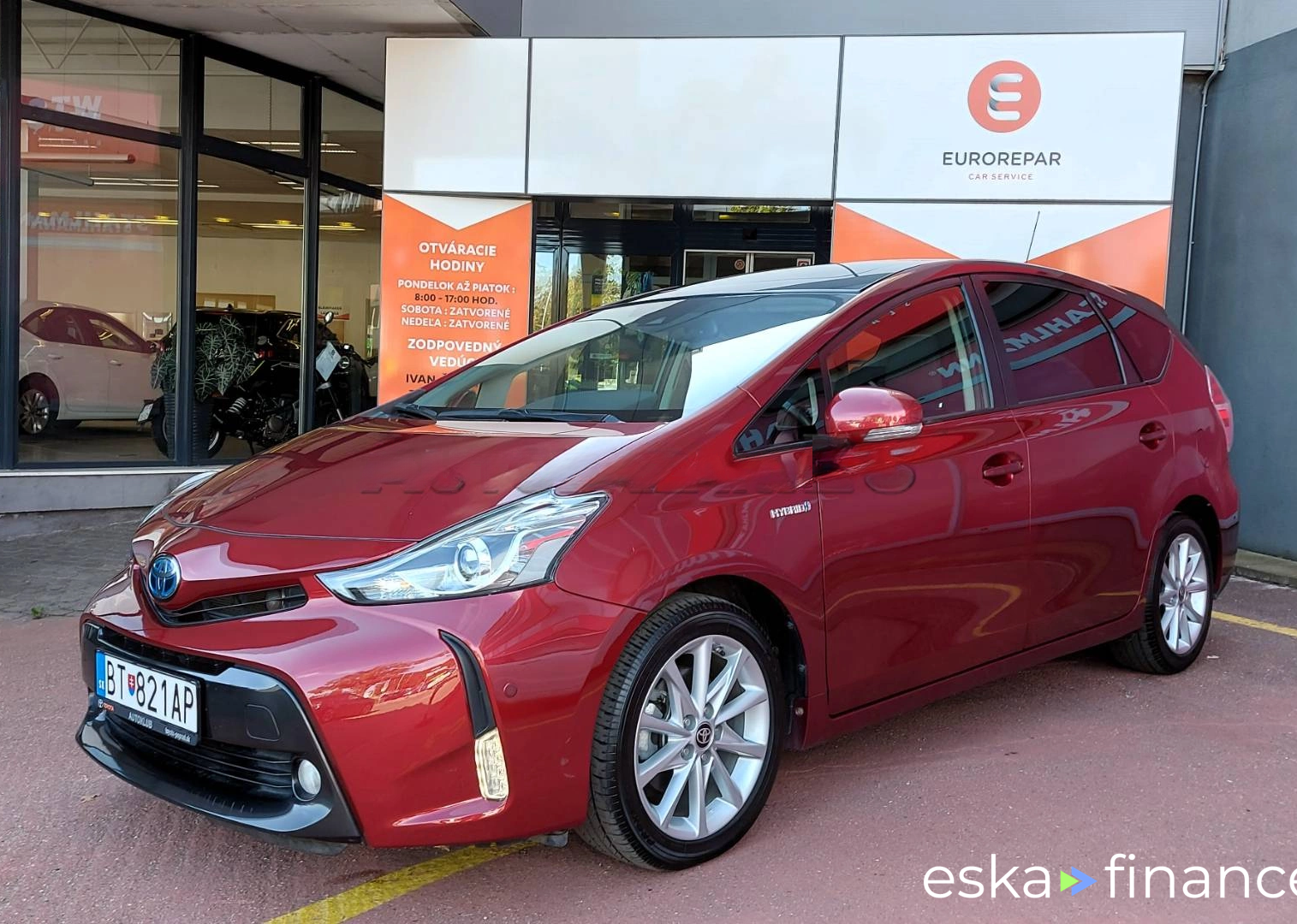 Financování Vagón Toyota Prius 2020