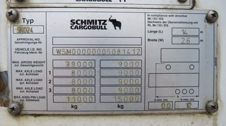 Leasing Semi-trailer Schmitz SK024 2011