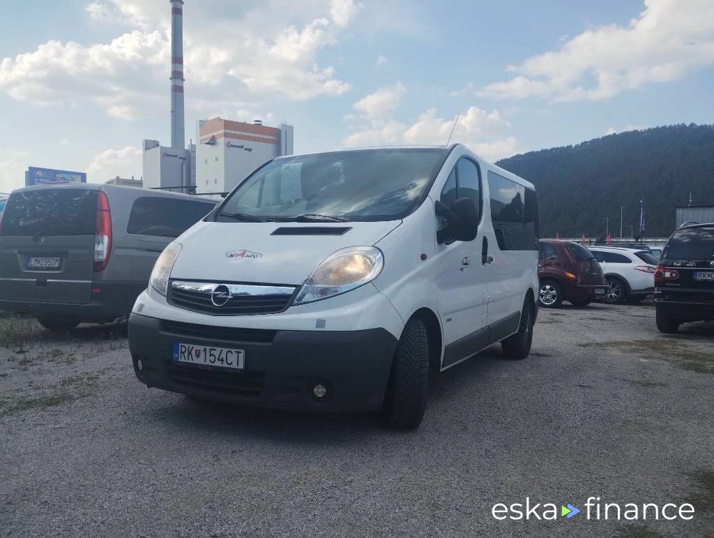 Van Opel Vivaro 2013