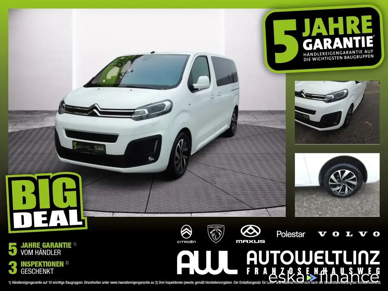 Lízing Hatchback Citroën SpaceTourer 2018