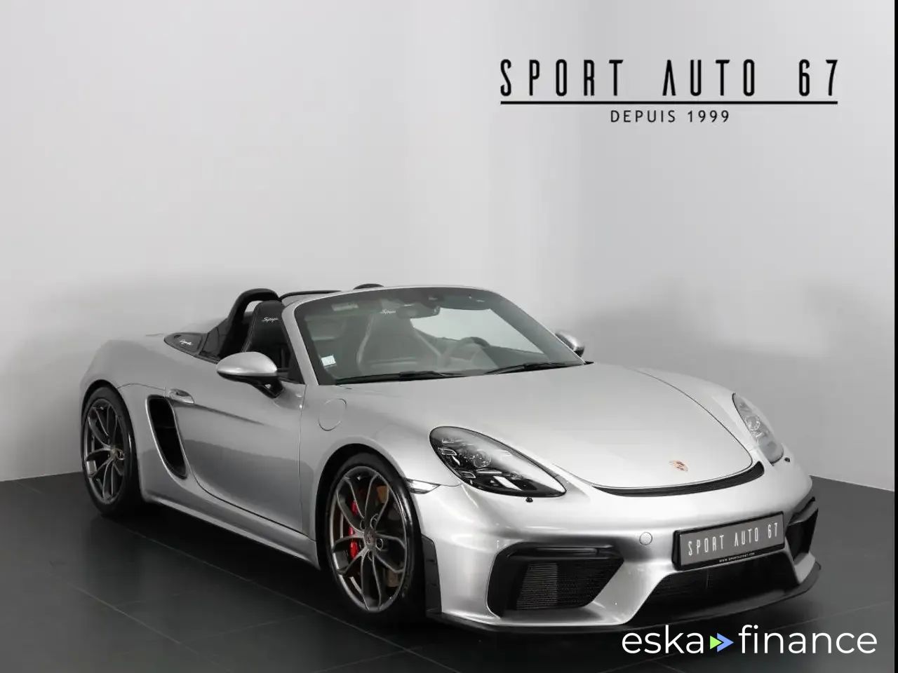 Finansowanie Zamienny Porsche 718 SPYDER 2019