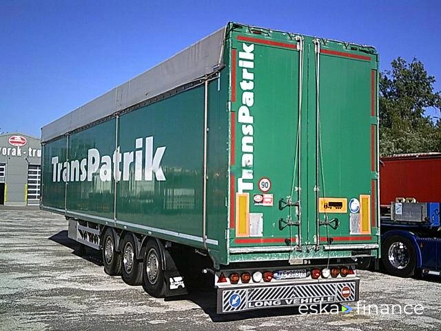 Semi-trailer Knapen KOWF KRAKER CF-Z ALU POSUVKA TOP 2016