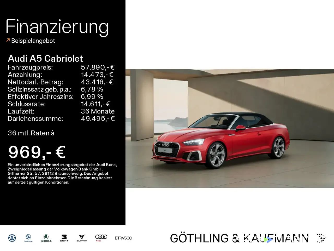 Finansowanie Zamienny Audi A5 2024