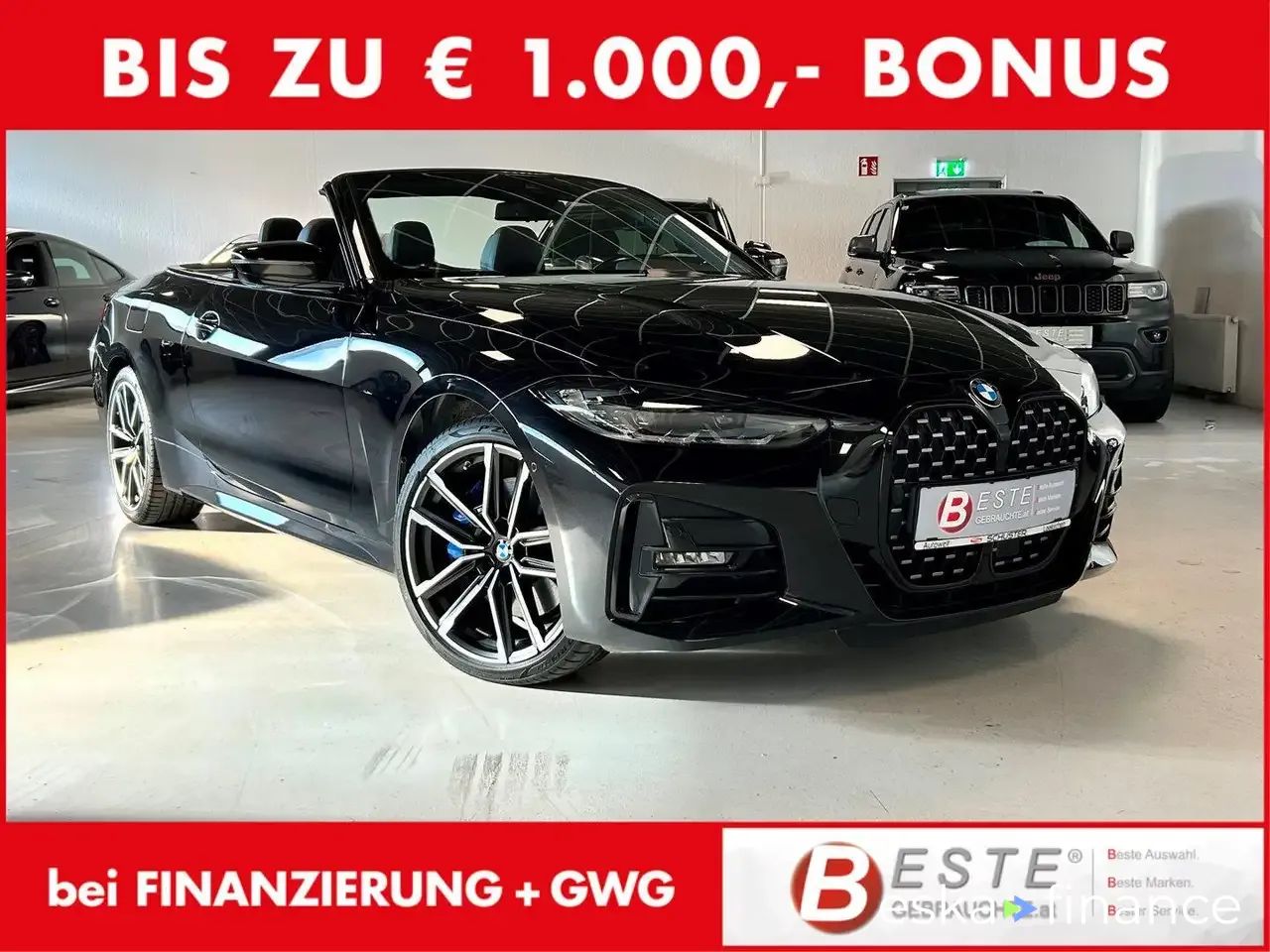 Leasing Convertible BMW 430 2022