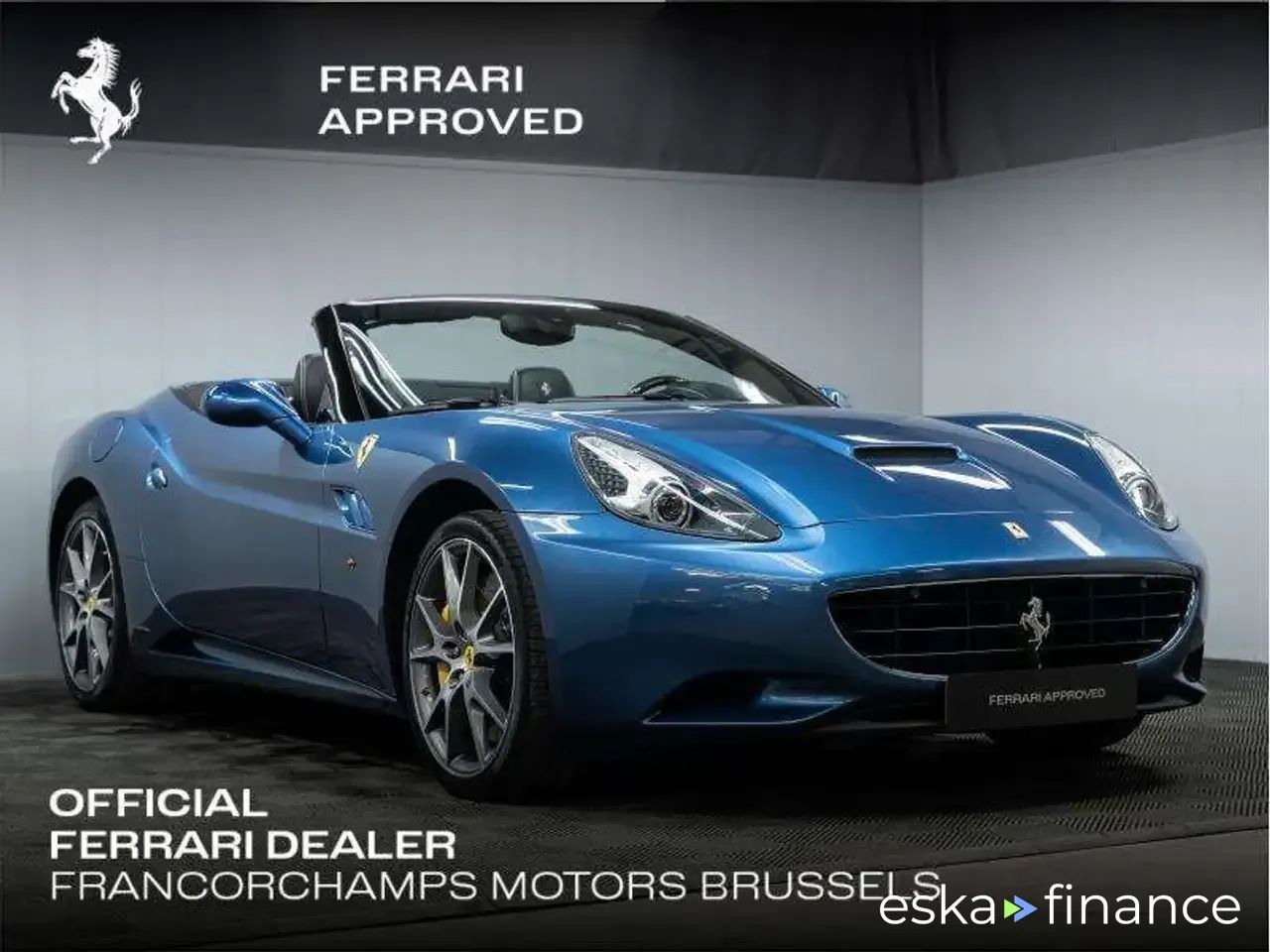 Leasing Convertible Ferrari California 2013