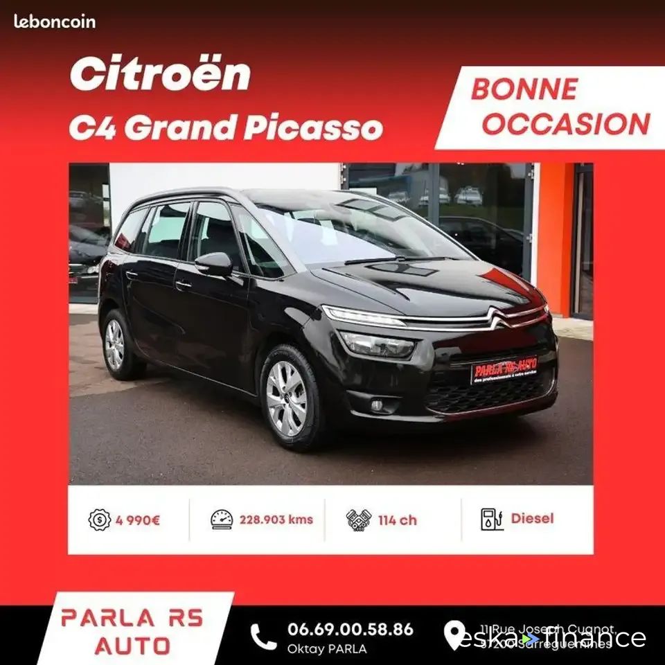 Lízing Hatchback Citroën C4 Picasso 2014