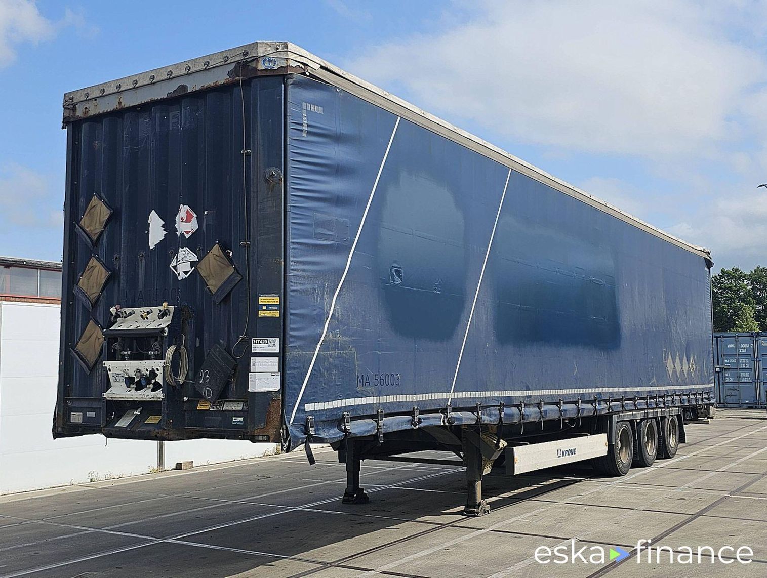 Leasing Semi-trailer Krone N/A MEGA 2015