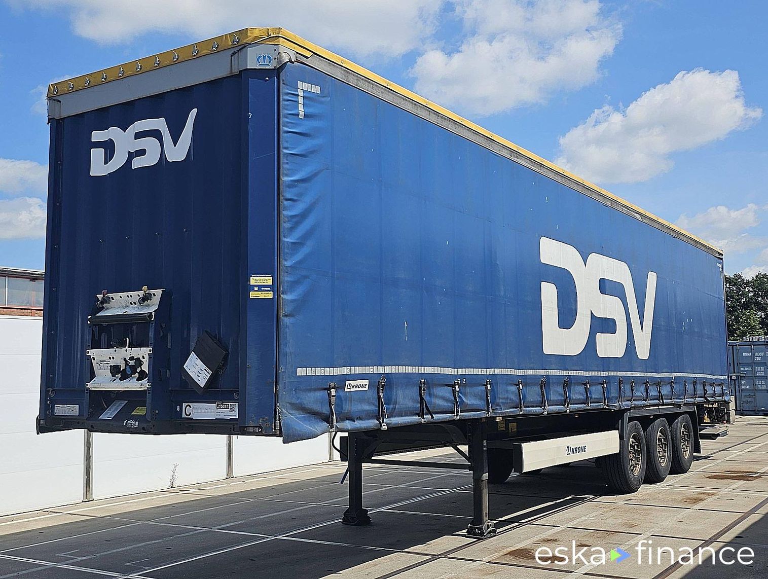 Leasing Semi-trailer Krone SDP 02 2017