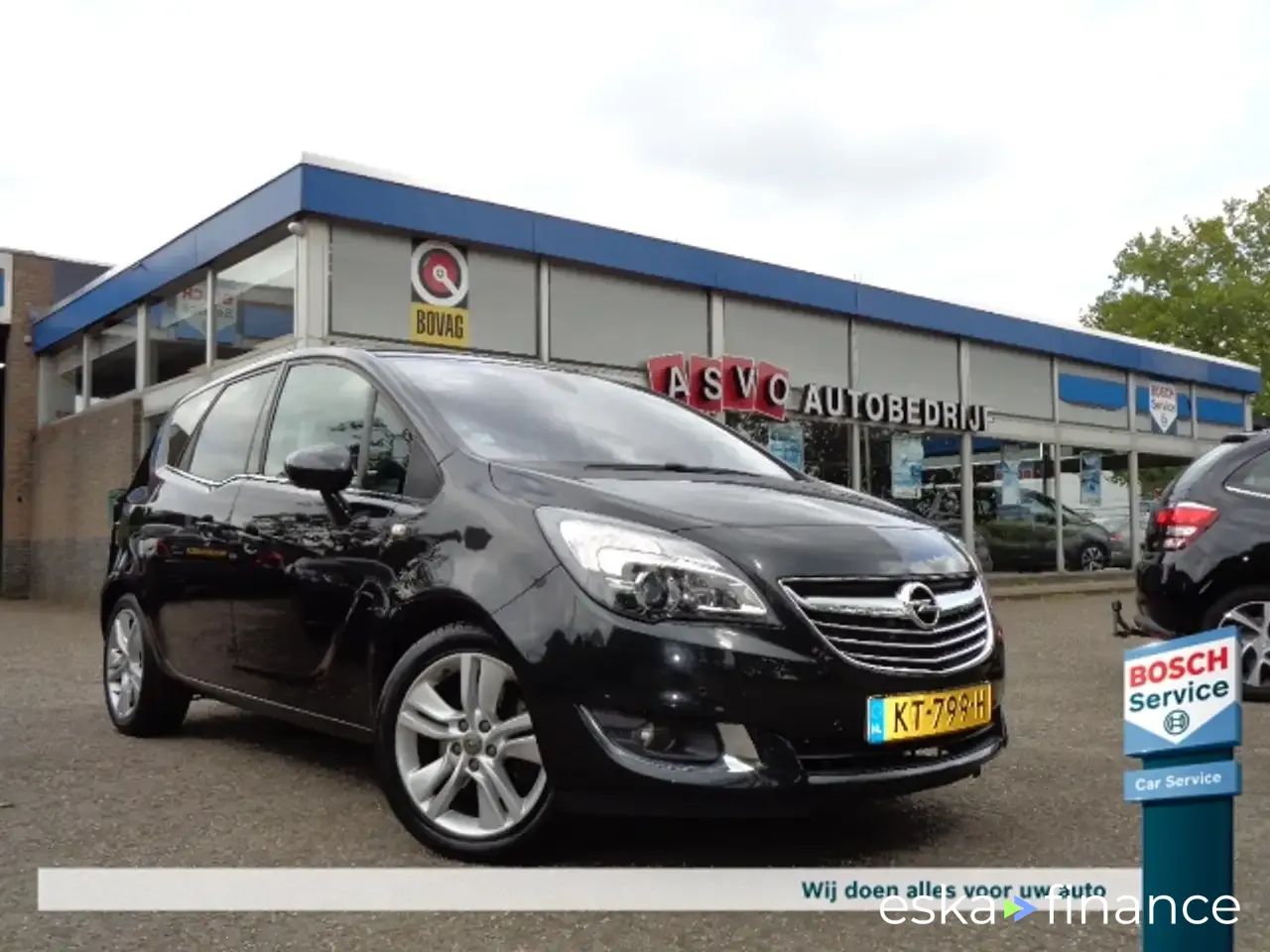 Leasing Le transport des passagers Opel Meriva 2016