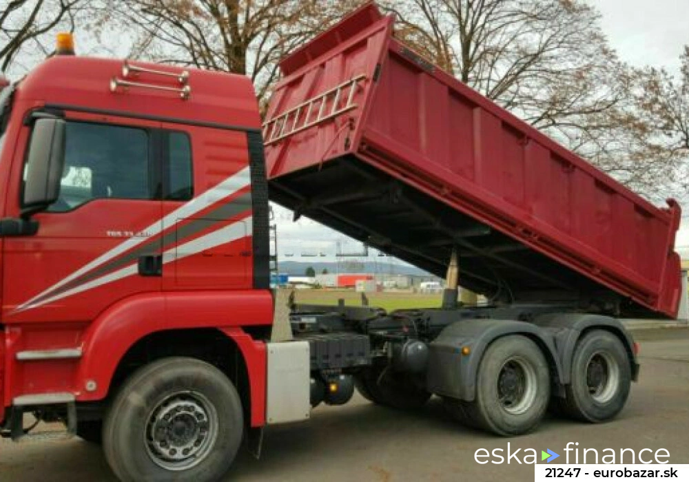 Leasing Camion à carrosserie ouverte MAN 33.440 TGS 2012