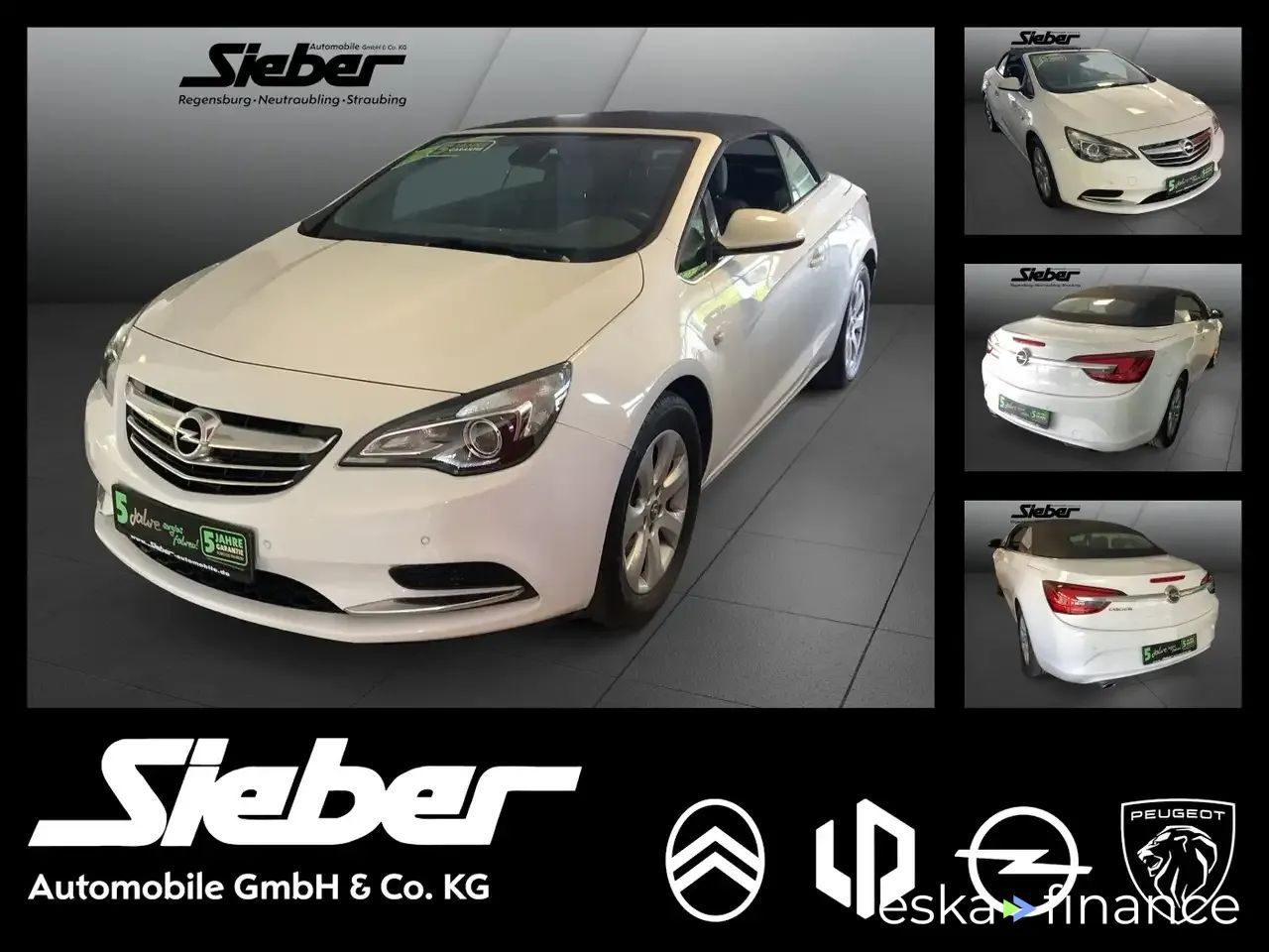 Financování Konvertibilní Opel Cascada 2014