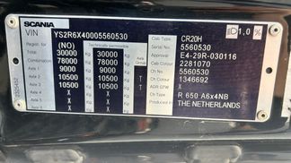 Lízing Traktor Scania R650 6X4 EURO6 + RETARDER 2019