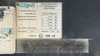 Leasing Semi-remorque KONAR NOR27 2014