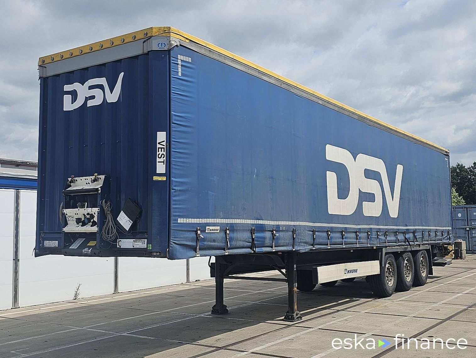 Leasing Semi-trailer Krone SDP 02 2017