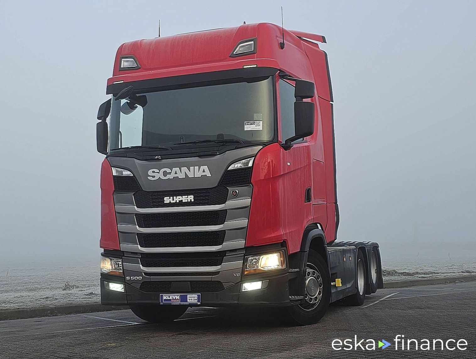 Lízing Traktor Scania S500 2018