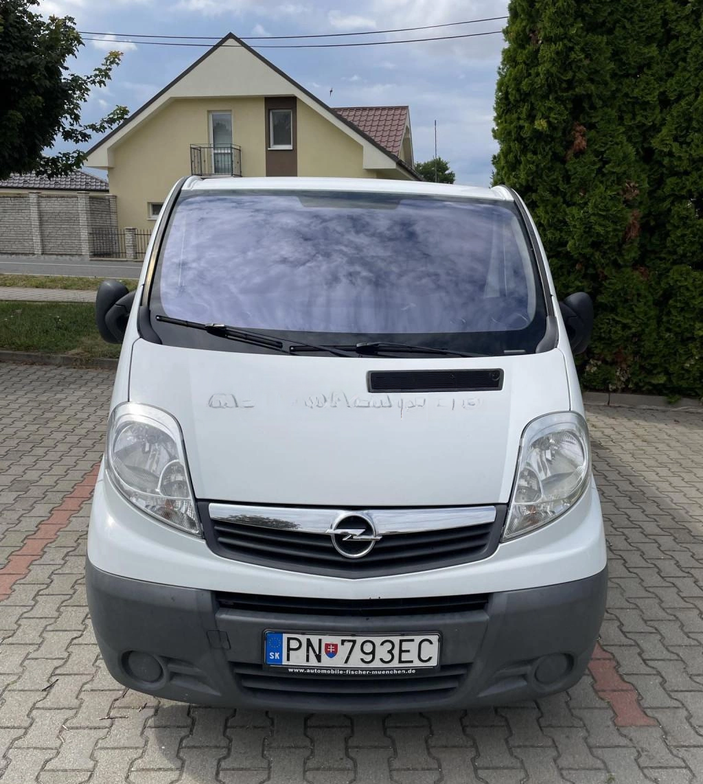 Van Opel Vivaro 2014