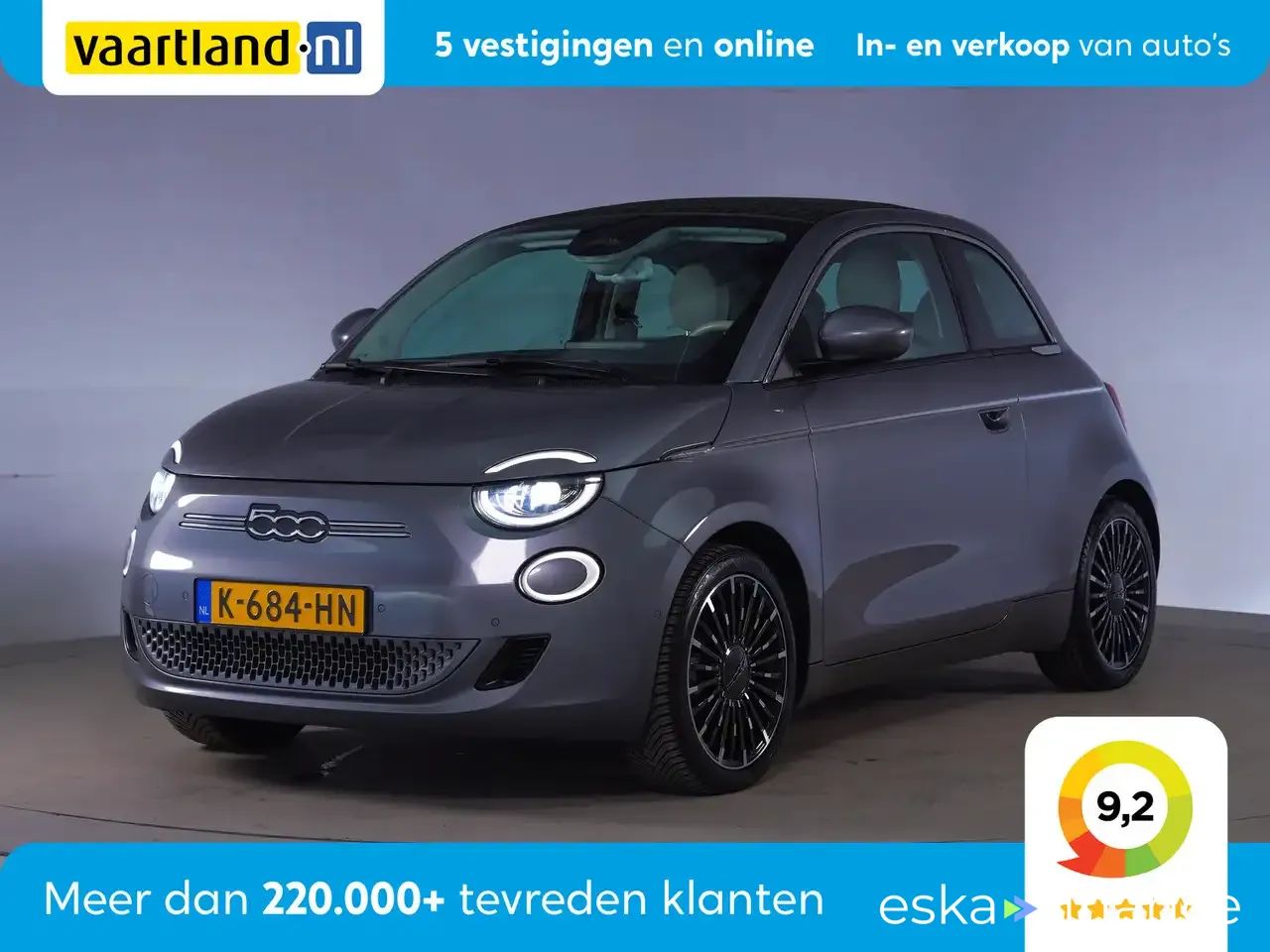 Leasing Convertible Fiat 500 2020