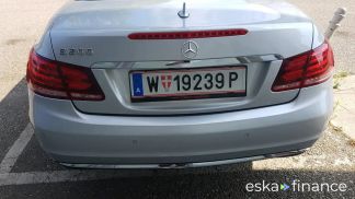 Lízing Kabriolet MERCEDES E 200 2014