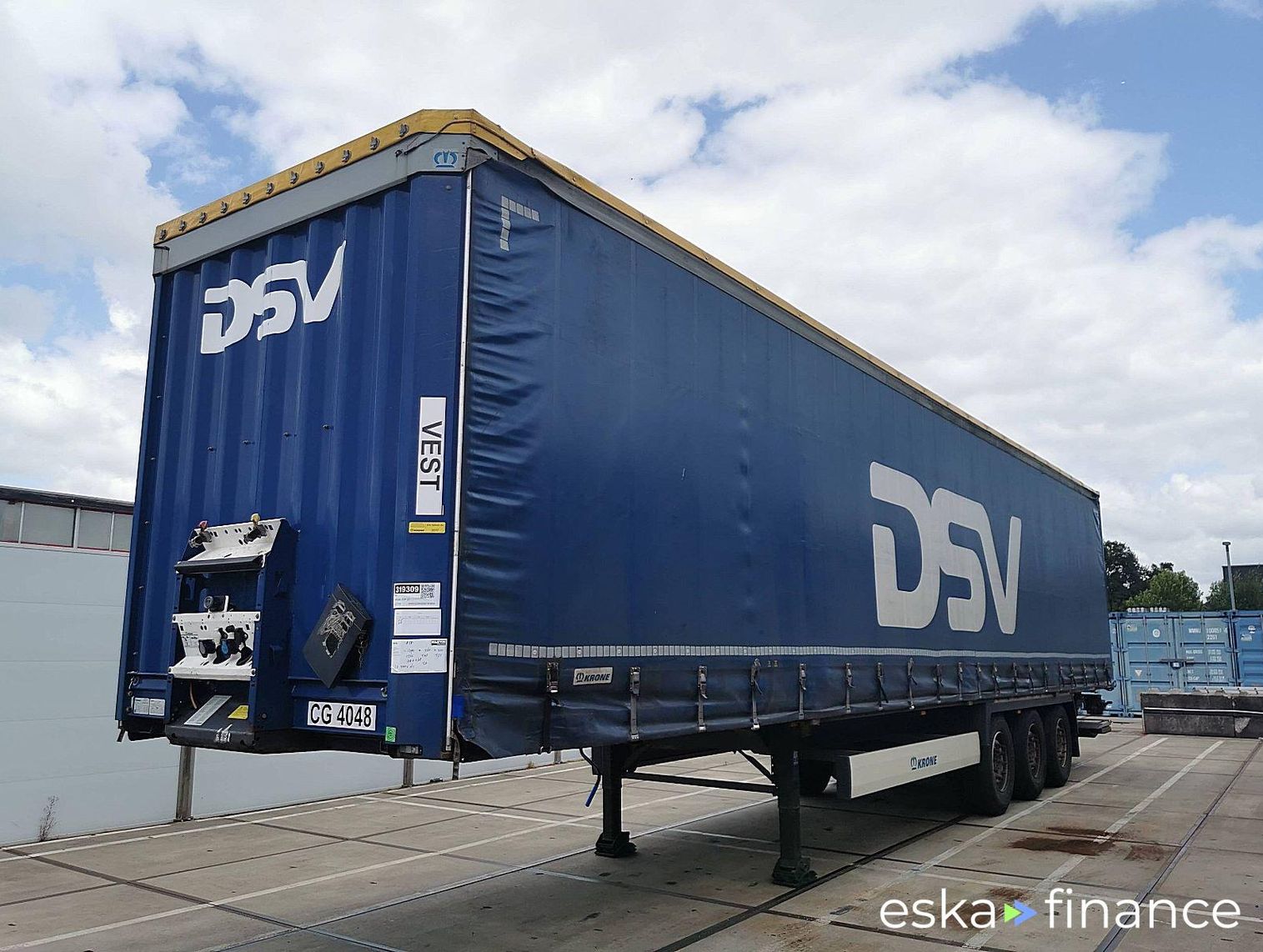 Leasing Semi-trailer Krone SDP 02 2017