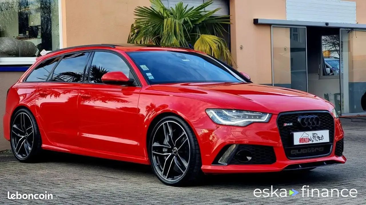 Leasing Wagon Audi RS6 2014