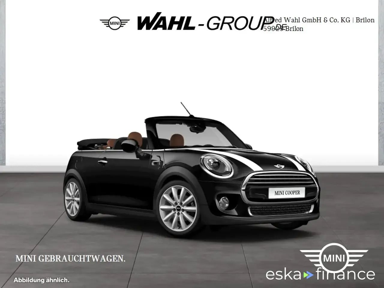 Leasing Convertible MINI Cooper Cabrio 2016