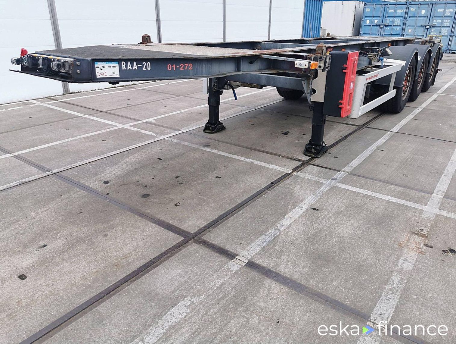 Leasing Semi-trailer Burg O-3-39 CD 2010