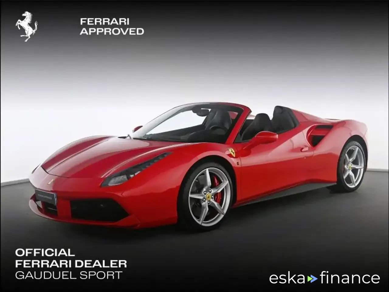 Leasing Convertible Ferrari 488 2016