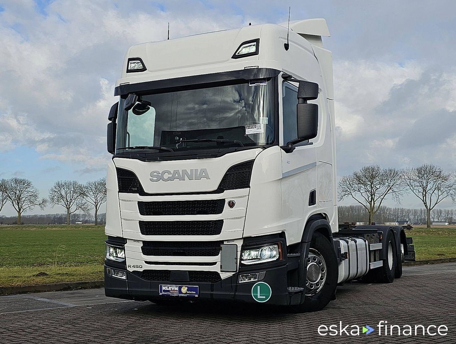 Finansowanie Ciężarówka (podwozie) Scania R450 2019