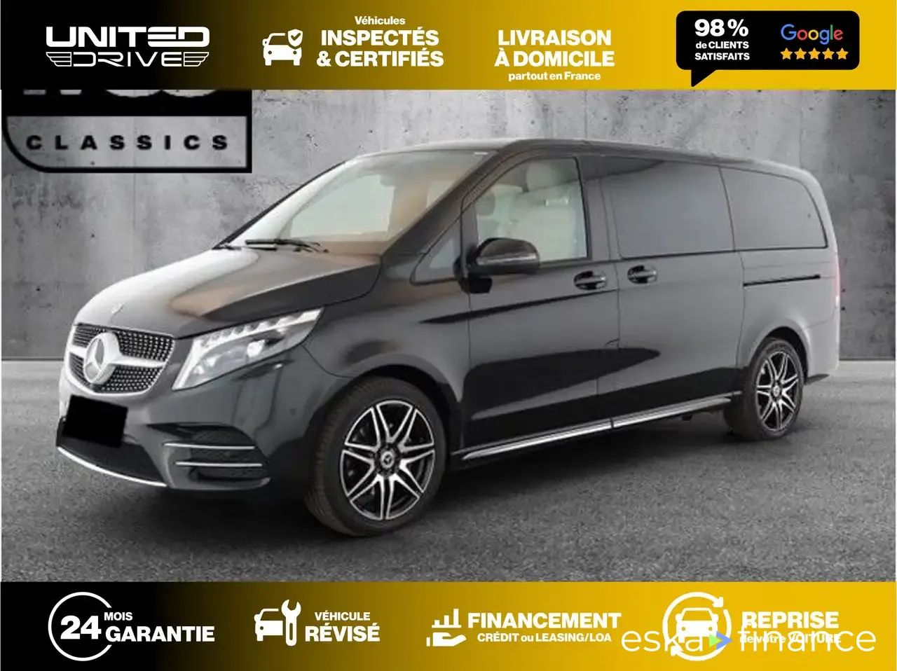 Lízing Hatchback MERCEDES V 300 2023