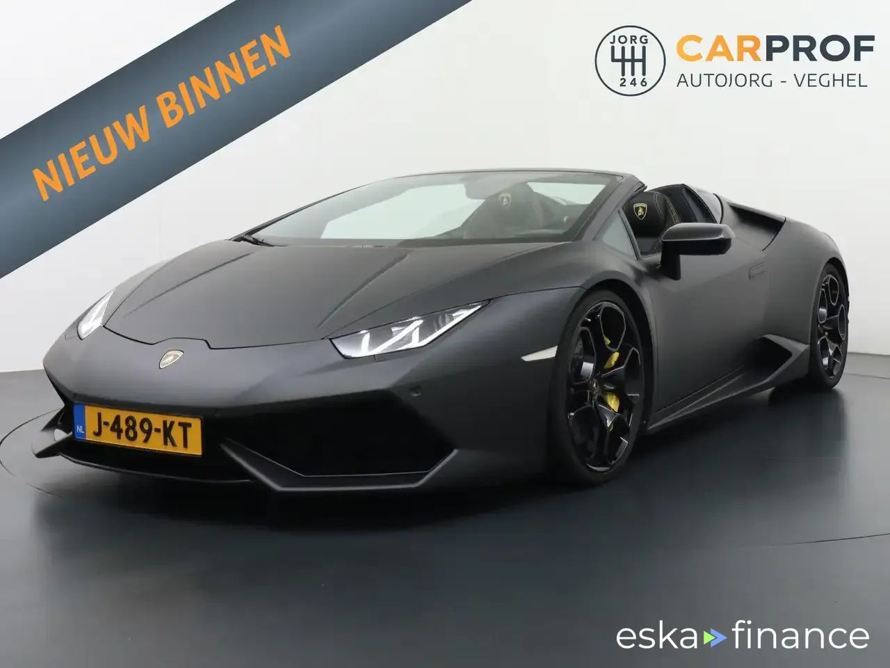 Financování Konvertibilní Lamborghini Huracán 2017
