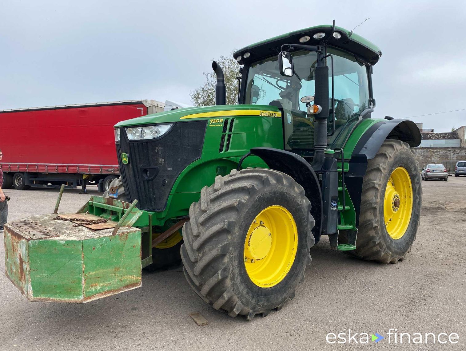 Leasing Tracteur John Deere 7310R e23 2014