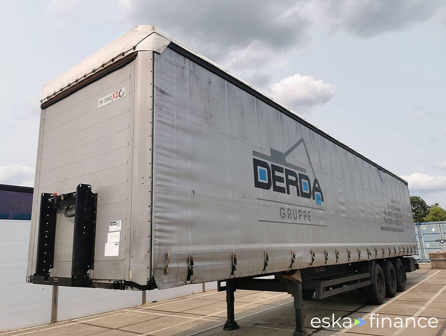 Leasing Semi-trailer Kogel S24 2012