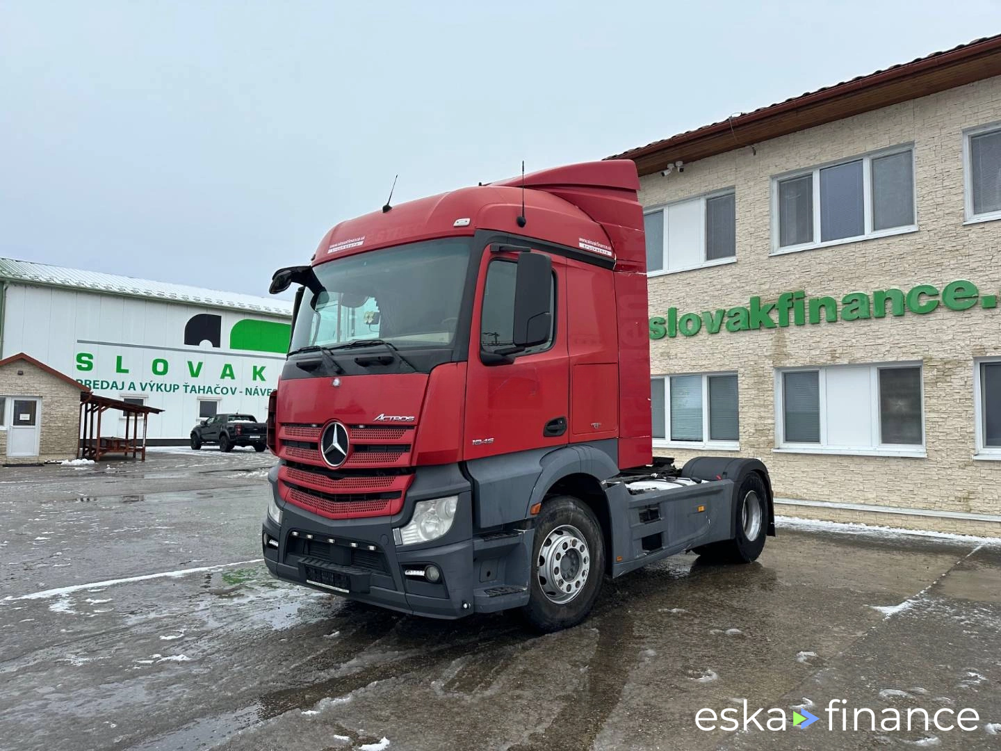 Finansowanie Ciągnik siodłowy MERCEDES ACTROS 1845 2015