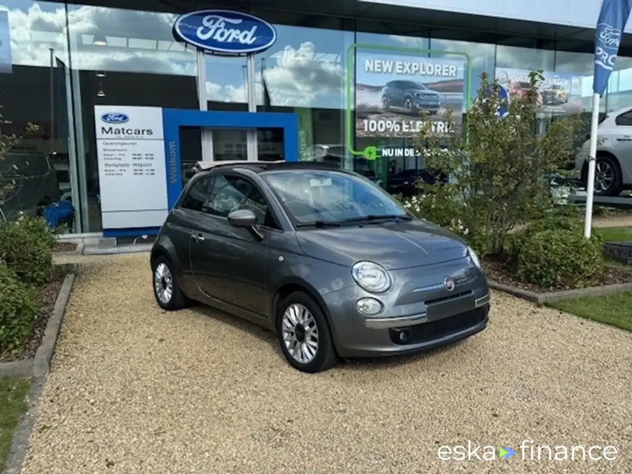 Lízing Kabriolet Fiat 500C 2015