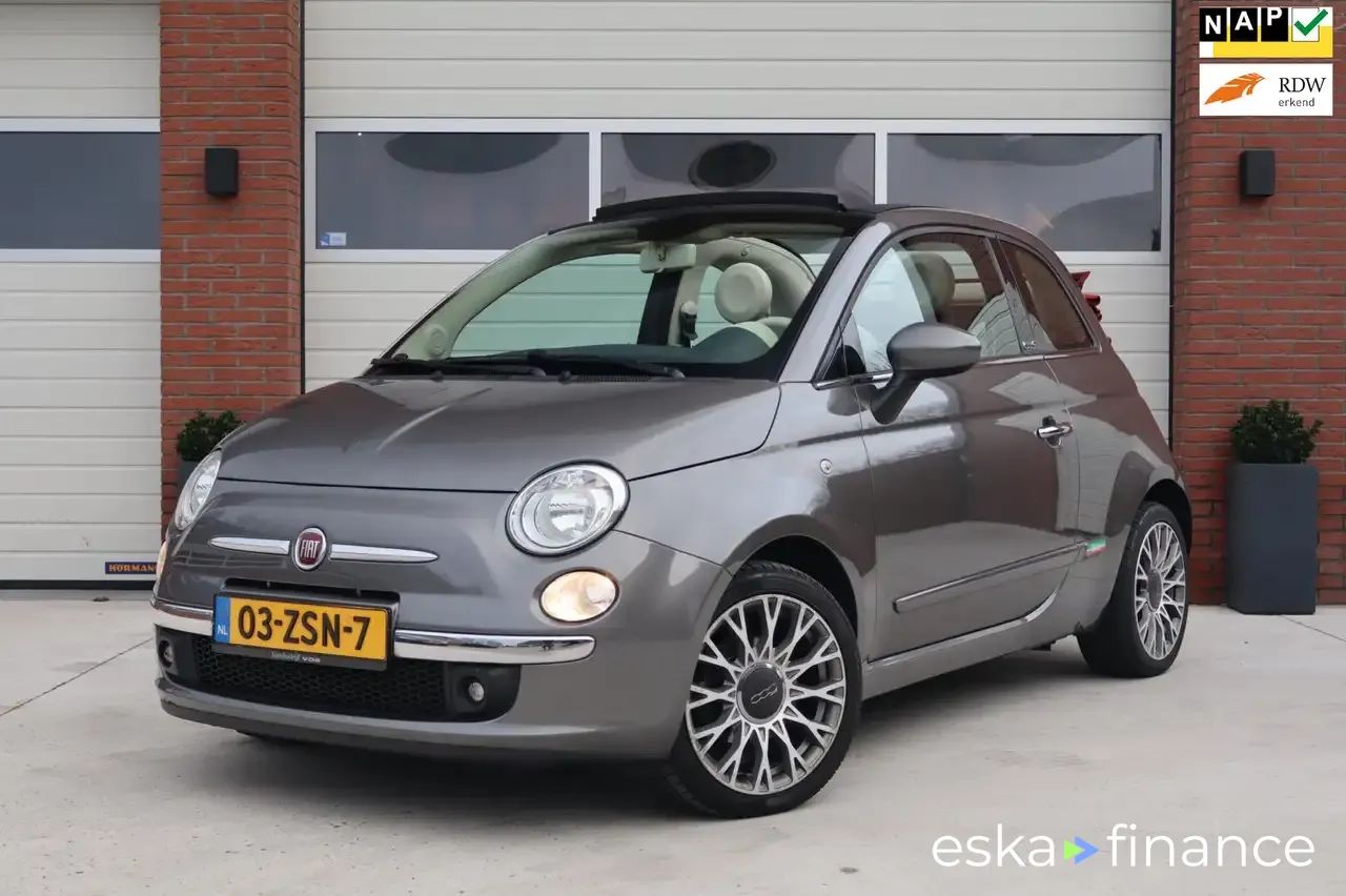 Lízing Kabriolet Fiat 500C 2013