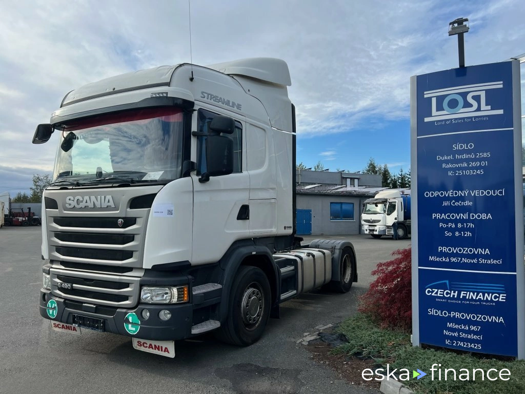 Finansowanie Ciągnik siodłowy Scania G490 2016