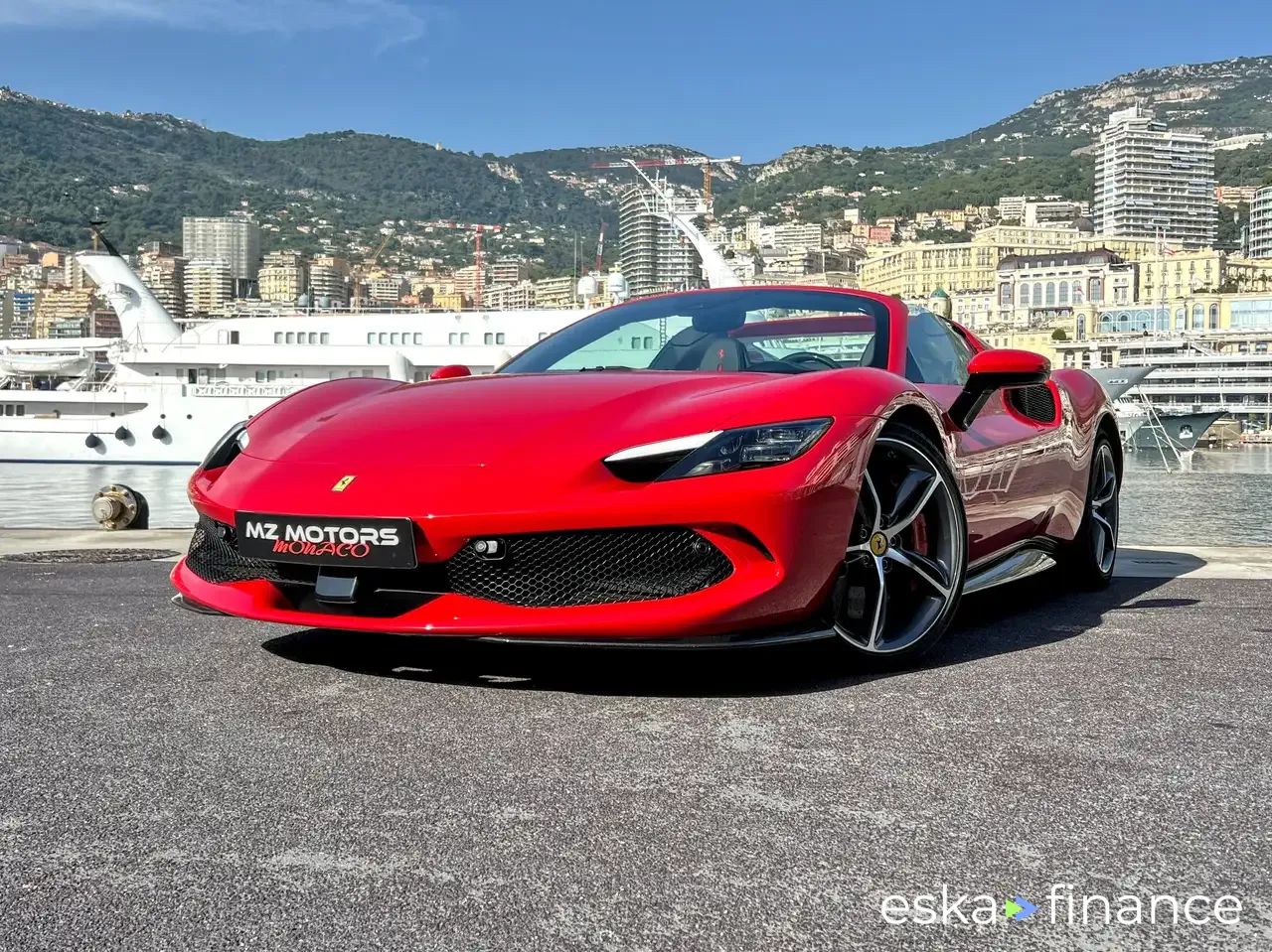 Leasing Convertible Ferrari 296 2024