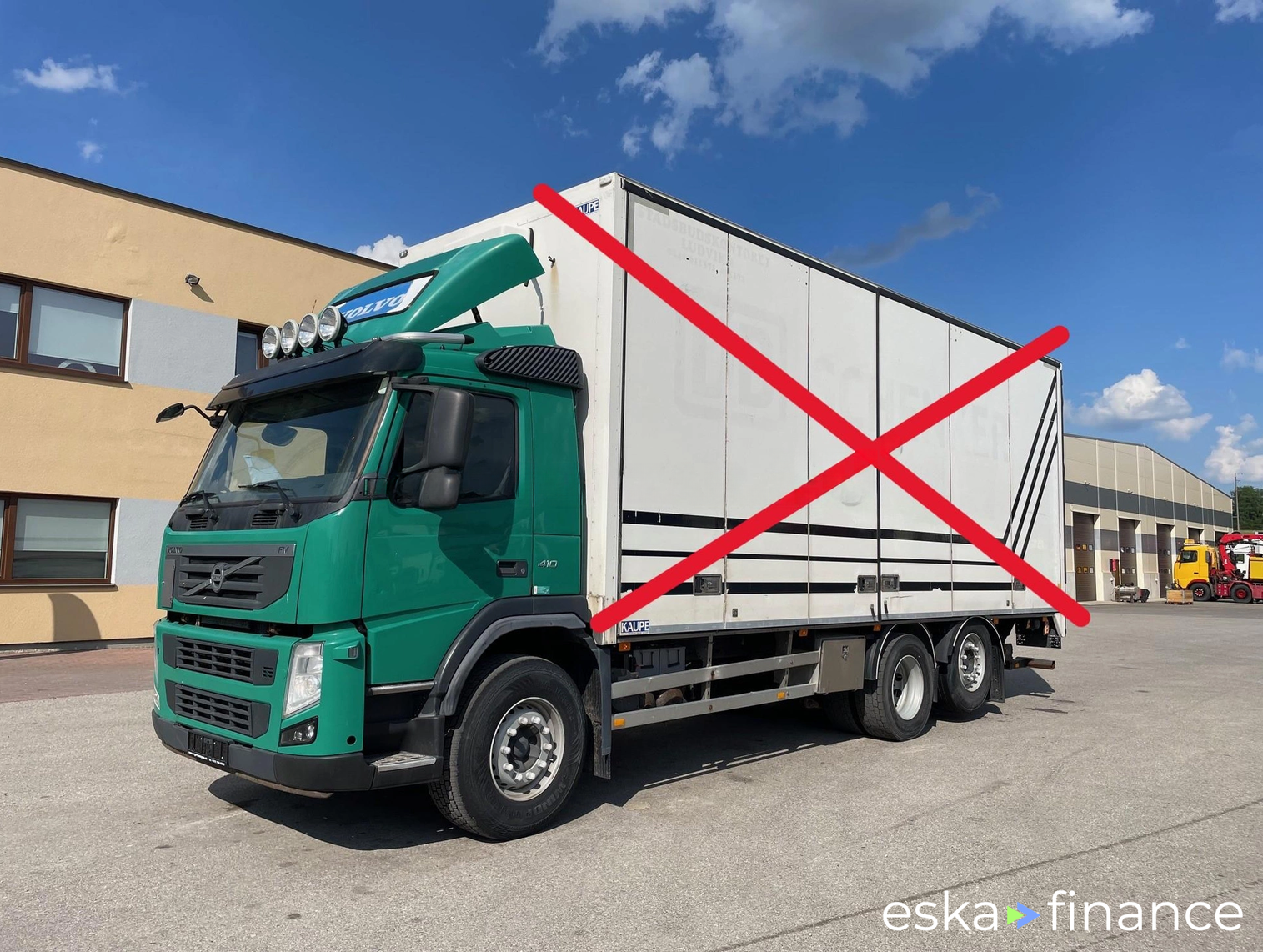 Finansowanie Specjalna ciężarówka Volvo FM410 2013